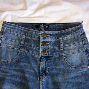 high waisted jeans